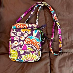 Vera Bradley Small Crossbody Bag with adjustable strap